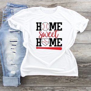 Home Sweet Home Base Ball T shirt